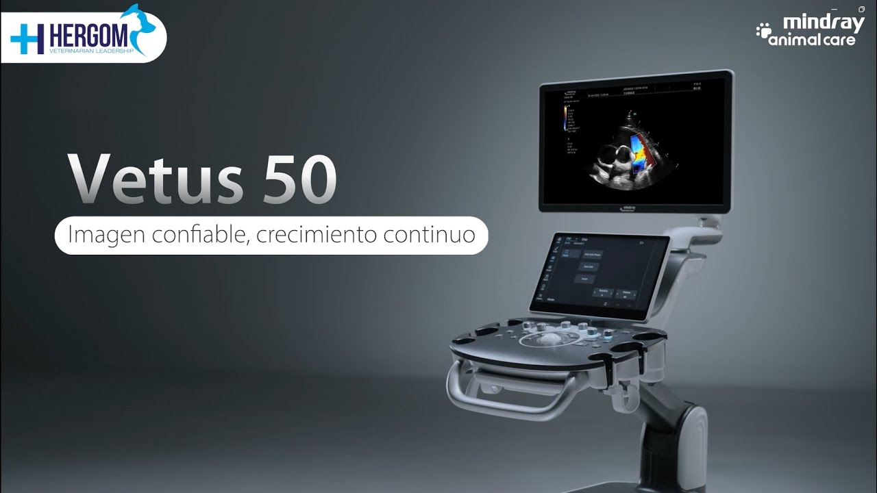 Vetus 50 - ¡Conoce el nuevo ultrasonido de Mindray animal care!