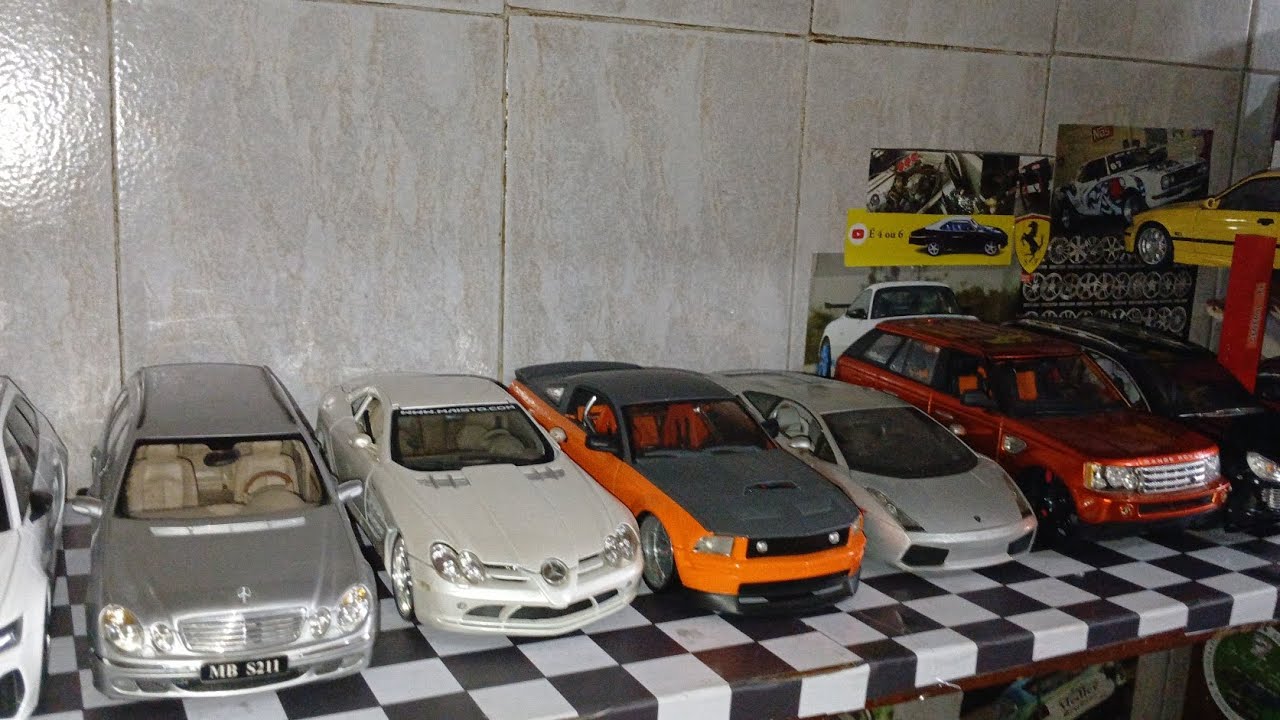 Coleção de Miniaturas 1:18 Solido, Kyosho, GT Spirit e Maisto Playerz e Alstars só Modelos Raros