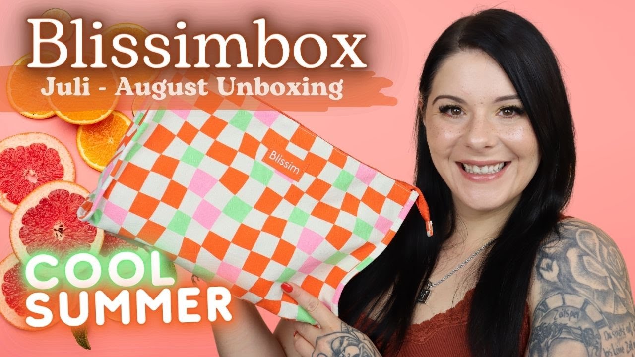 Cool Summer 🌴 BLISSIM Box Juli-August 2024 UNBOXING