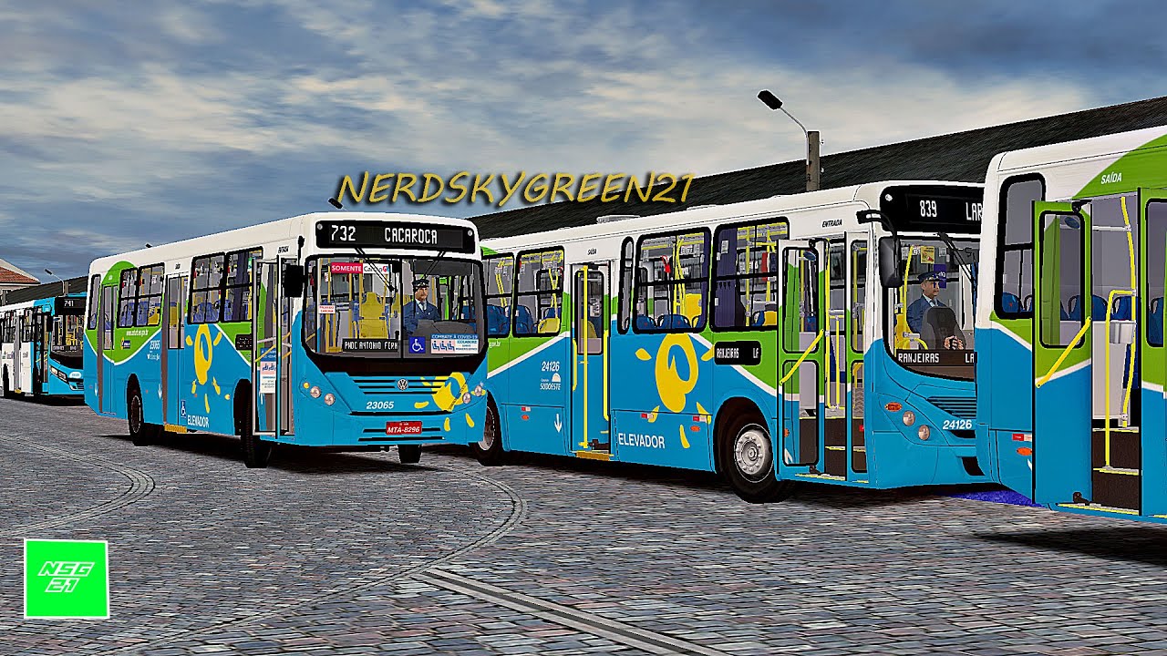 [OMSI 2] Comil Svelto 2008 VW 17.230 EOD Padrão Transcol +G27/ V. Grande Vitoria | Mapa Transcol GV