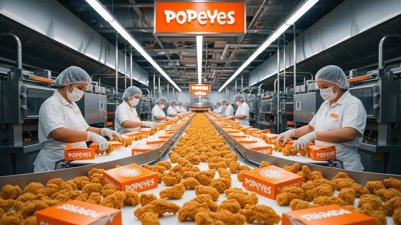 How It's Made: Popeyes Chicken, PRIME Energy Drink, Bounty Chocolate @LegendaryK12