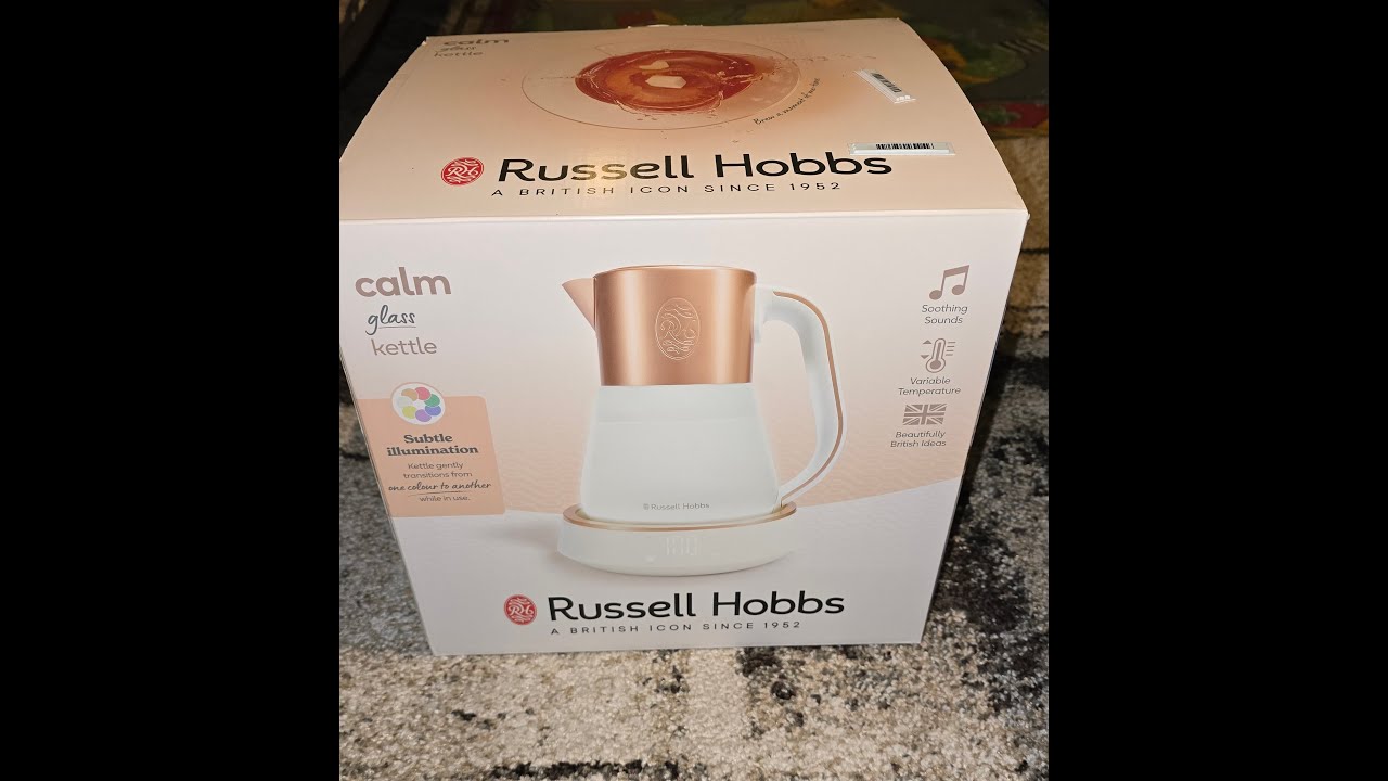 Czajnik RUSSELL HOBBS Calm  27450-70 - Kojące dźwięki -  regulacja temperatury