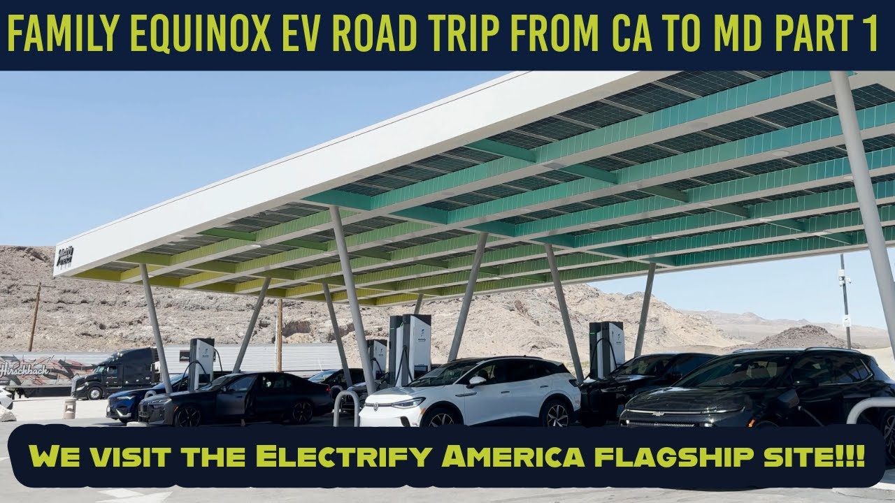 Family Equinox EV Road Trip from California to Maryland Part 1: Time to head back home!!!