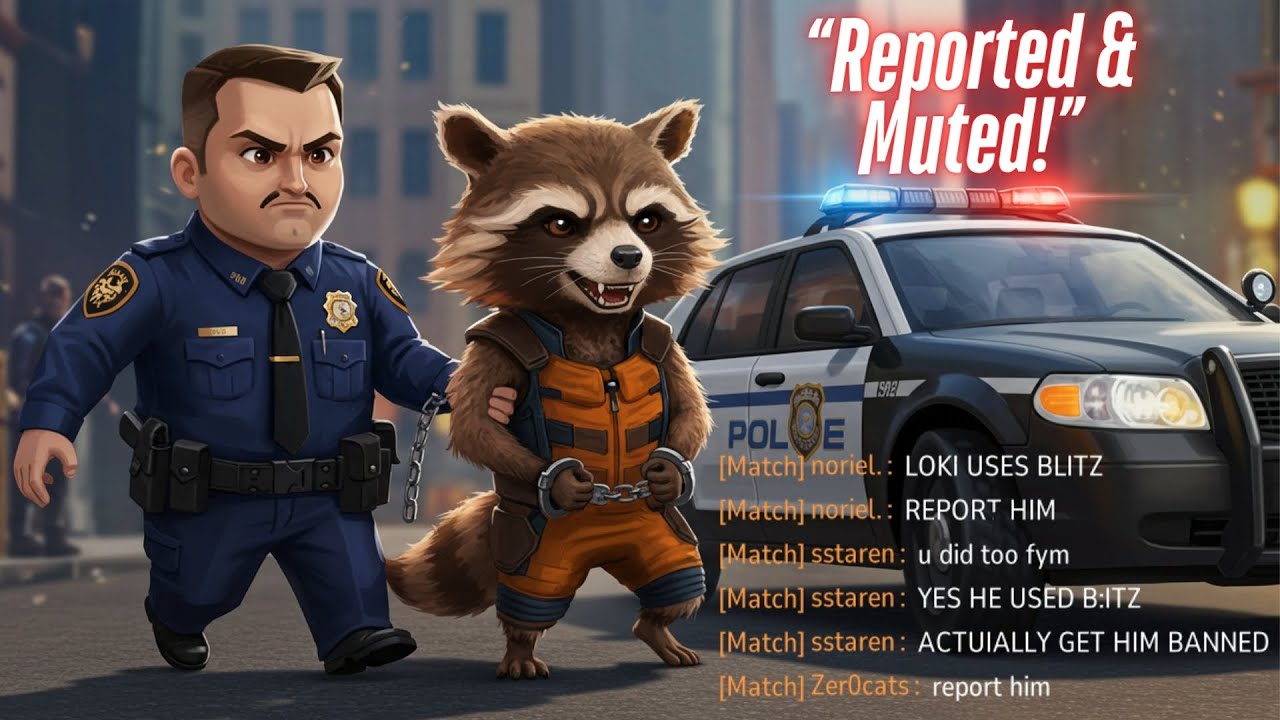 Getting Arrested for using the Blitz app in Marvel rivals - Marvel Rivals Trolling