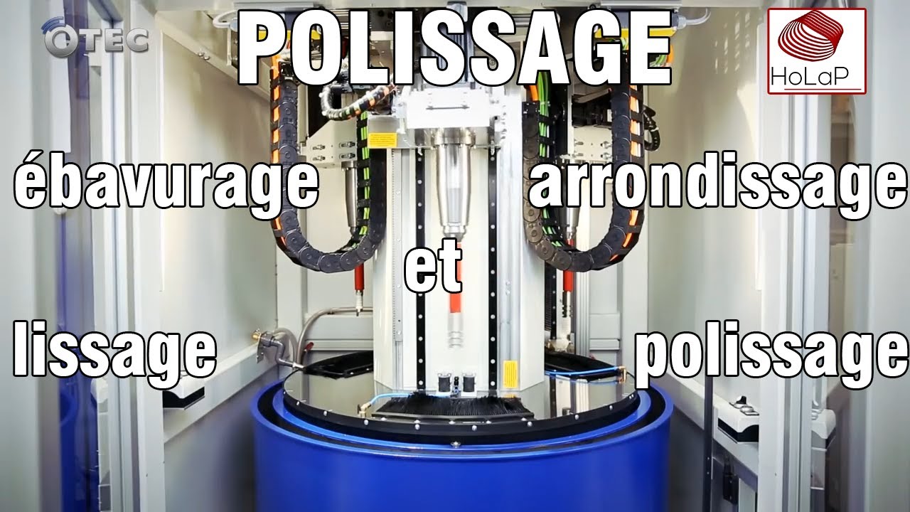 Machine de polissage OTEC SF 3/105 finition - Holap