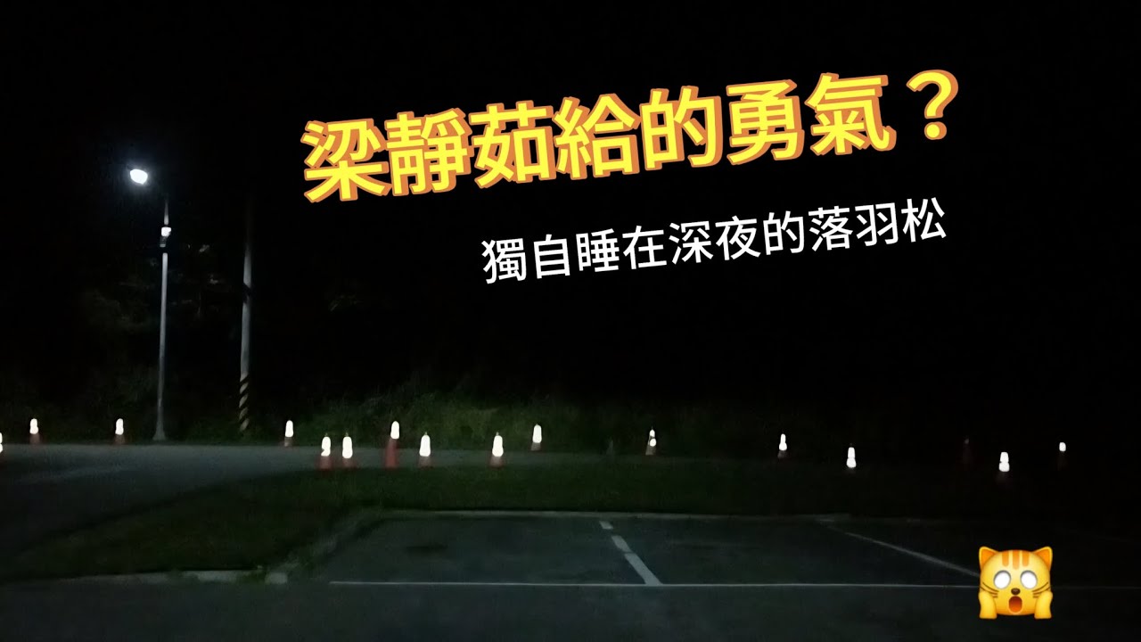 在空無一人的停車場睡覺，是梁靜茹給的勇氣嗎？結果 5:30 變這樣...😂  #ASMR#車中泊 #kicks