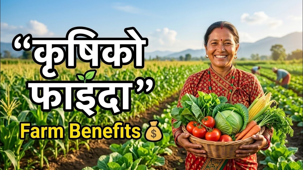 कृषिको फाइदा 🌱 | Farming Benefits in Nepal | किसान बन्ने सही समय!