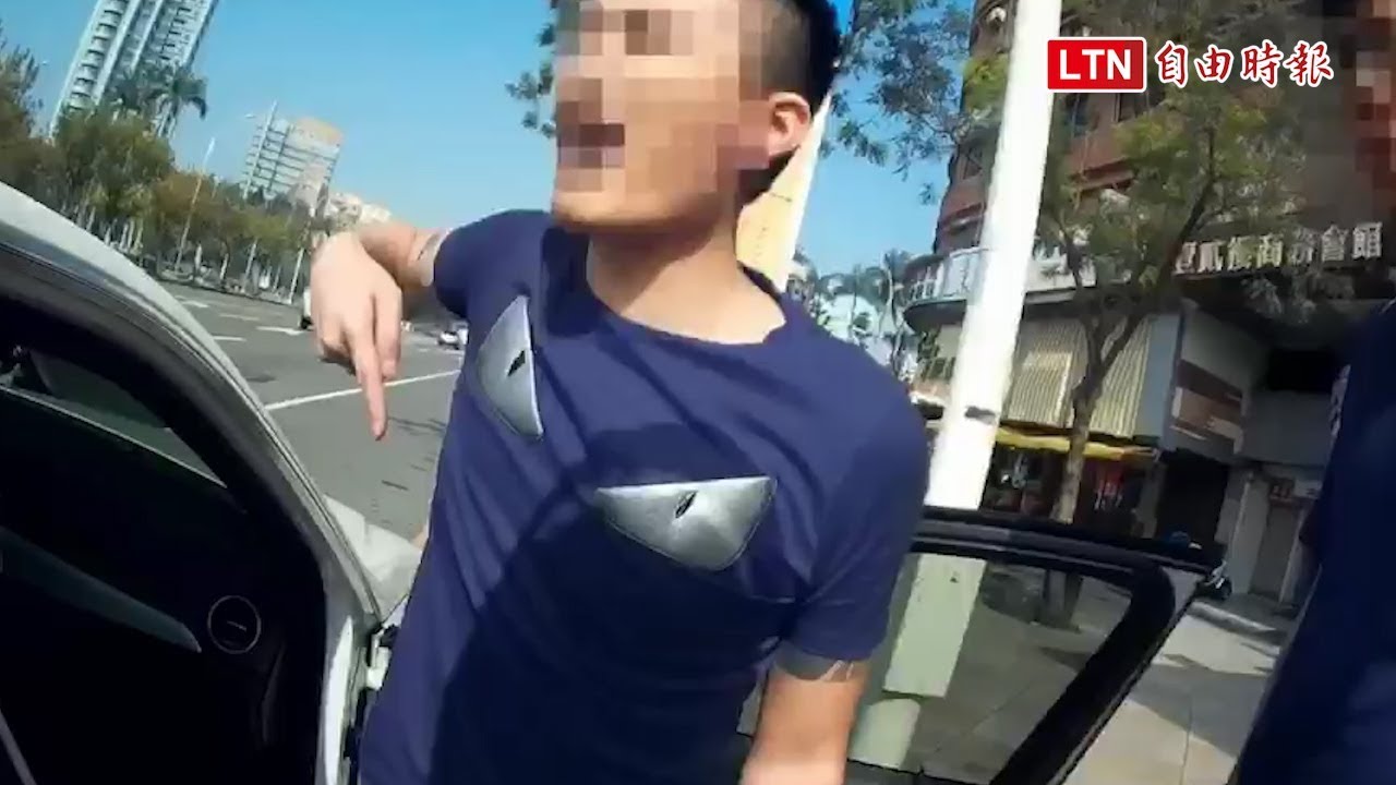 疑嗑藥嗑到茫 男子嘴邊留白粉賴不掉
