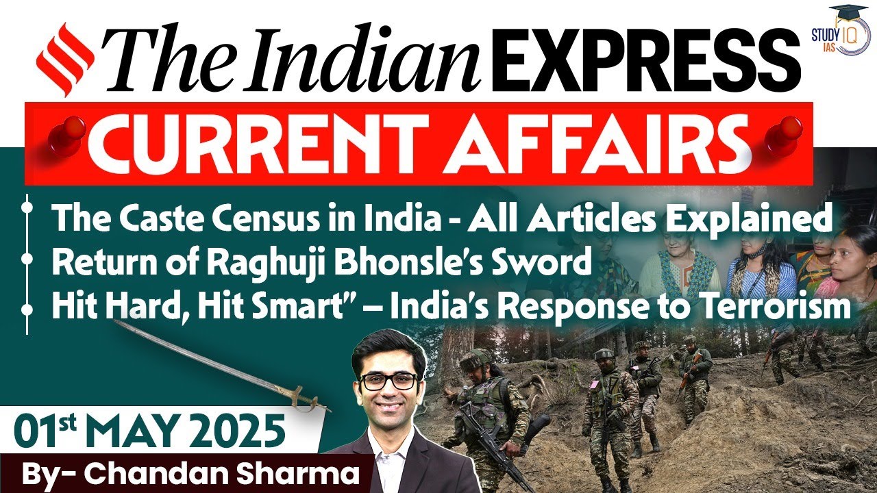 Indian Express Analysis | 01st May 2025 | The Indian Express Newspaper Analysis 