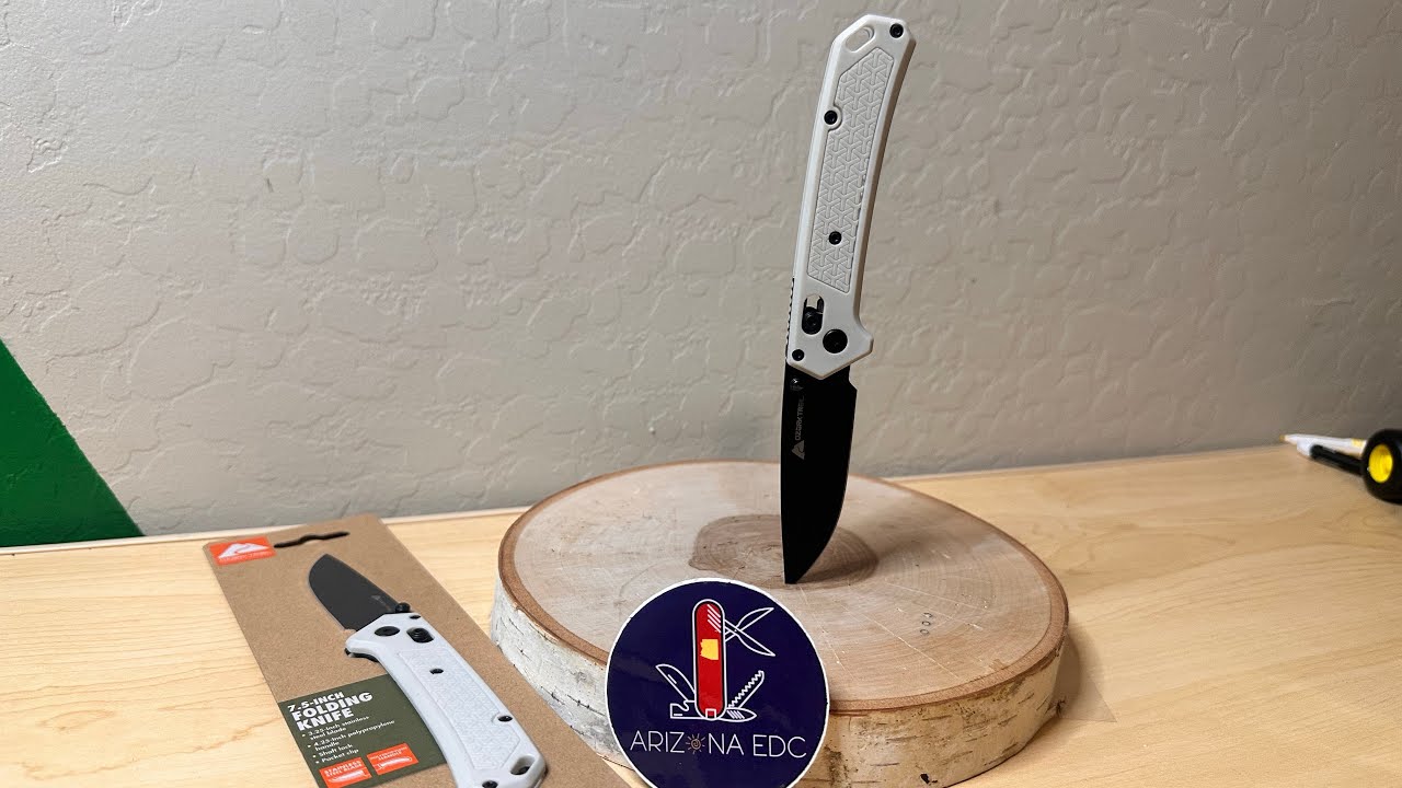 $5 Walmart White Ozark Trail Knife first look and how to order from HOME Budget Banger