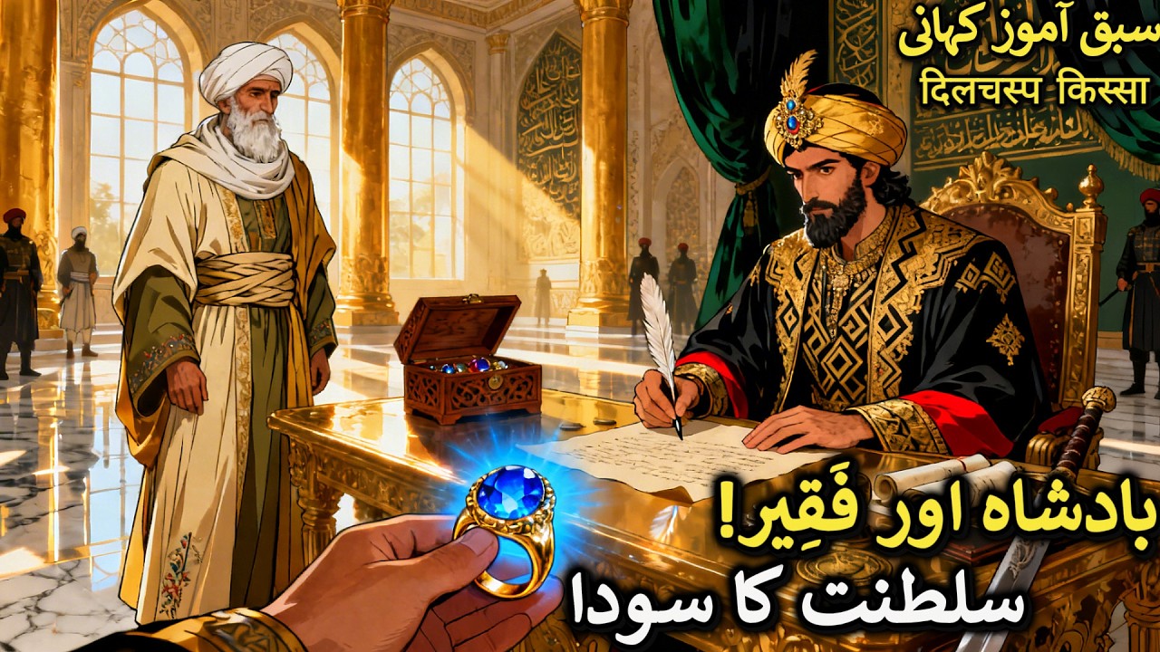 Ek Badshah Aur Darvesh ki Kahani | Qismat Ka Soda | Urdu Hindi Moral Story
