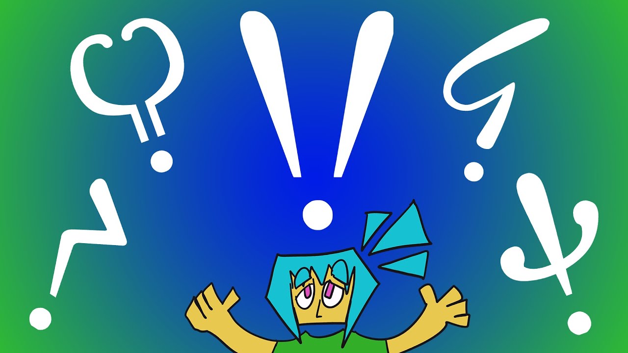 Strange Punctuation Marks