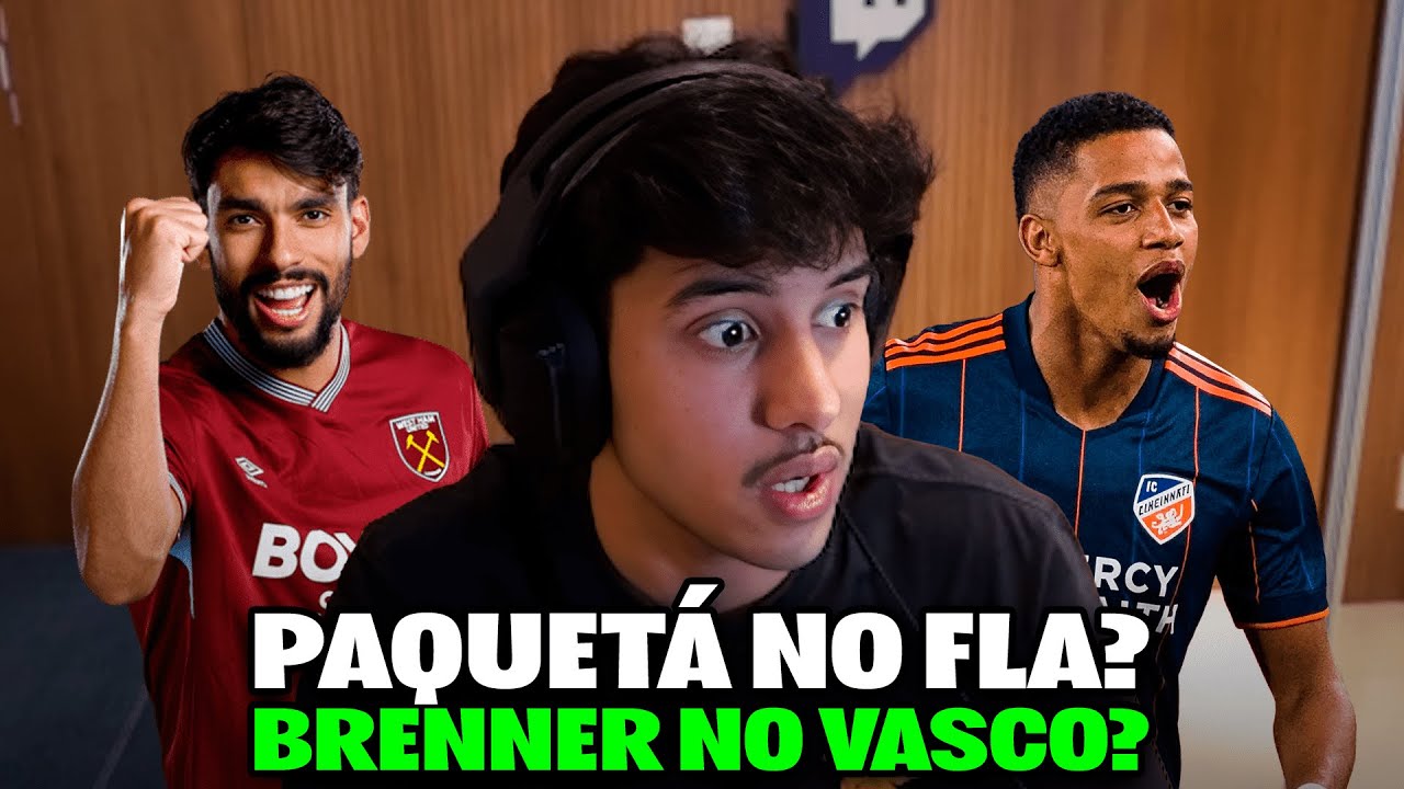 RENATO COMENTA SOBRE PAQUETÁ NO FLAMENGO, CEBOLINHA NO CORINTHIANS E RAYAN NA INGLATERRA!