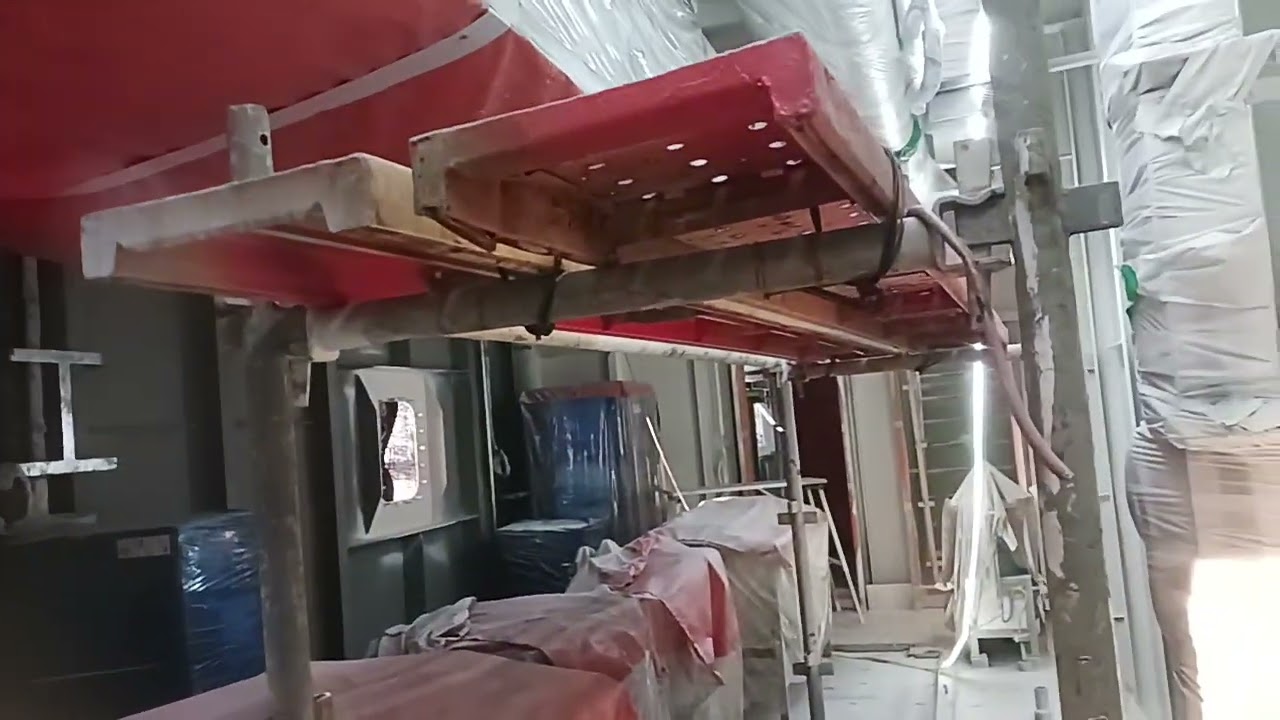 Quy trình sơn tàu Hàn Quốc 
