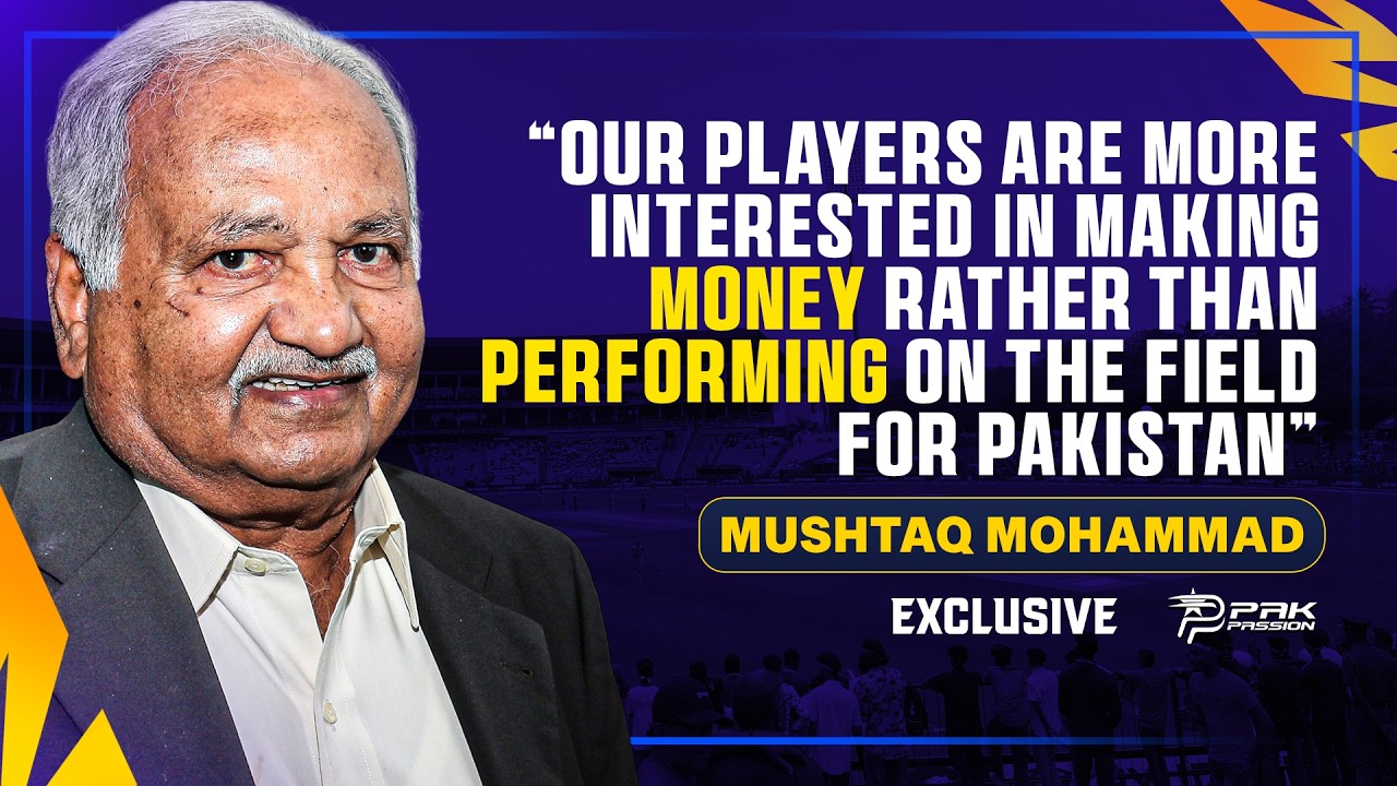 Mushtaq Mohammad on India-Pakistan, Player Quality & PCB’s System | PakPassion Exclusive