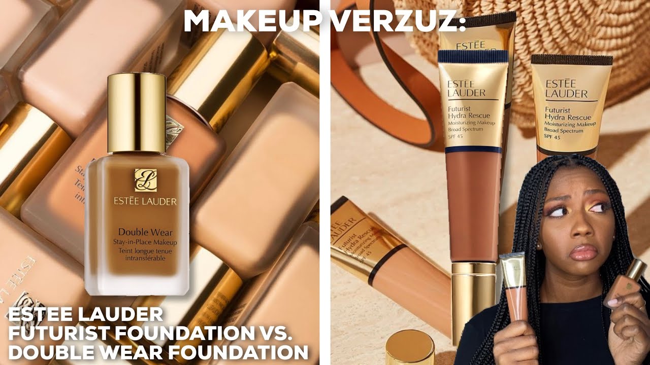 Makeup Verzuz: Estee Lauder Double Wear Foundation vs. Hydra Rescue Foundation | Niara Alexis
