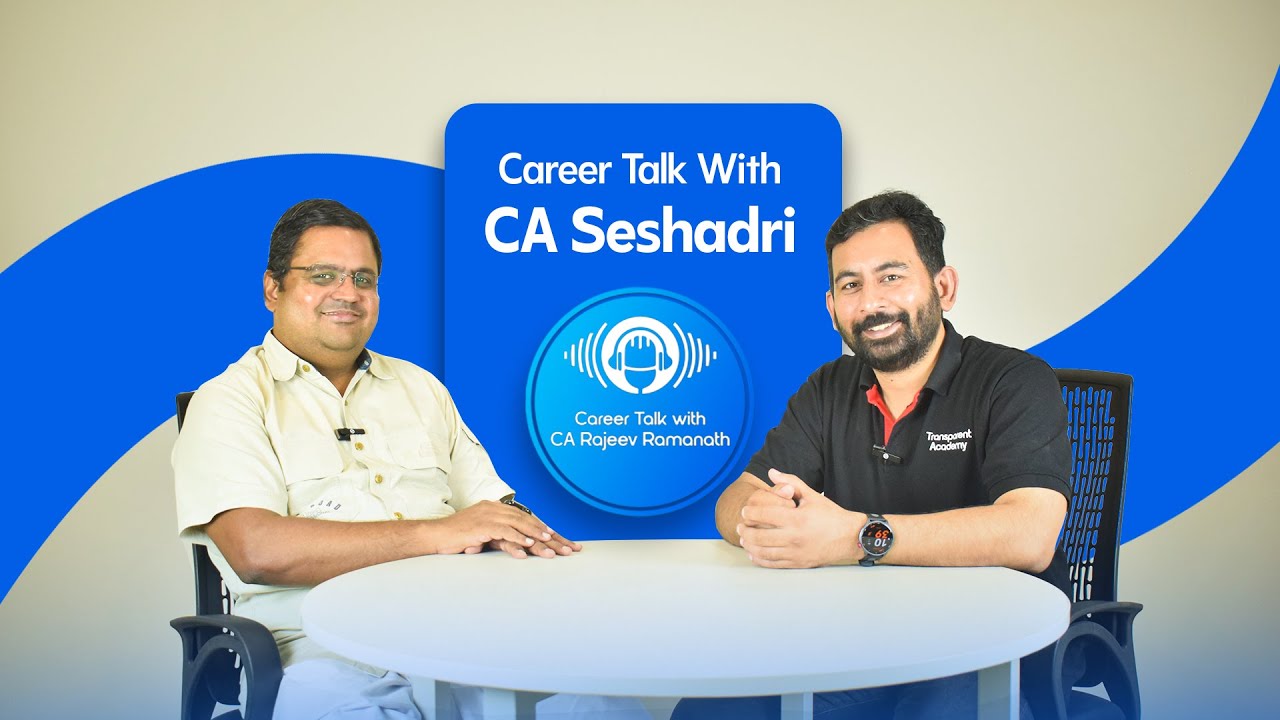 Career Talk with CA Seshadri | Insights from a Global Finance Leader & CFO