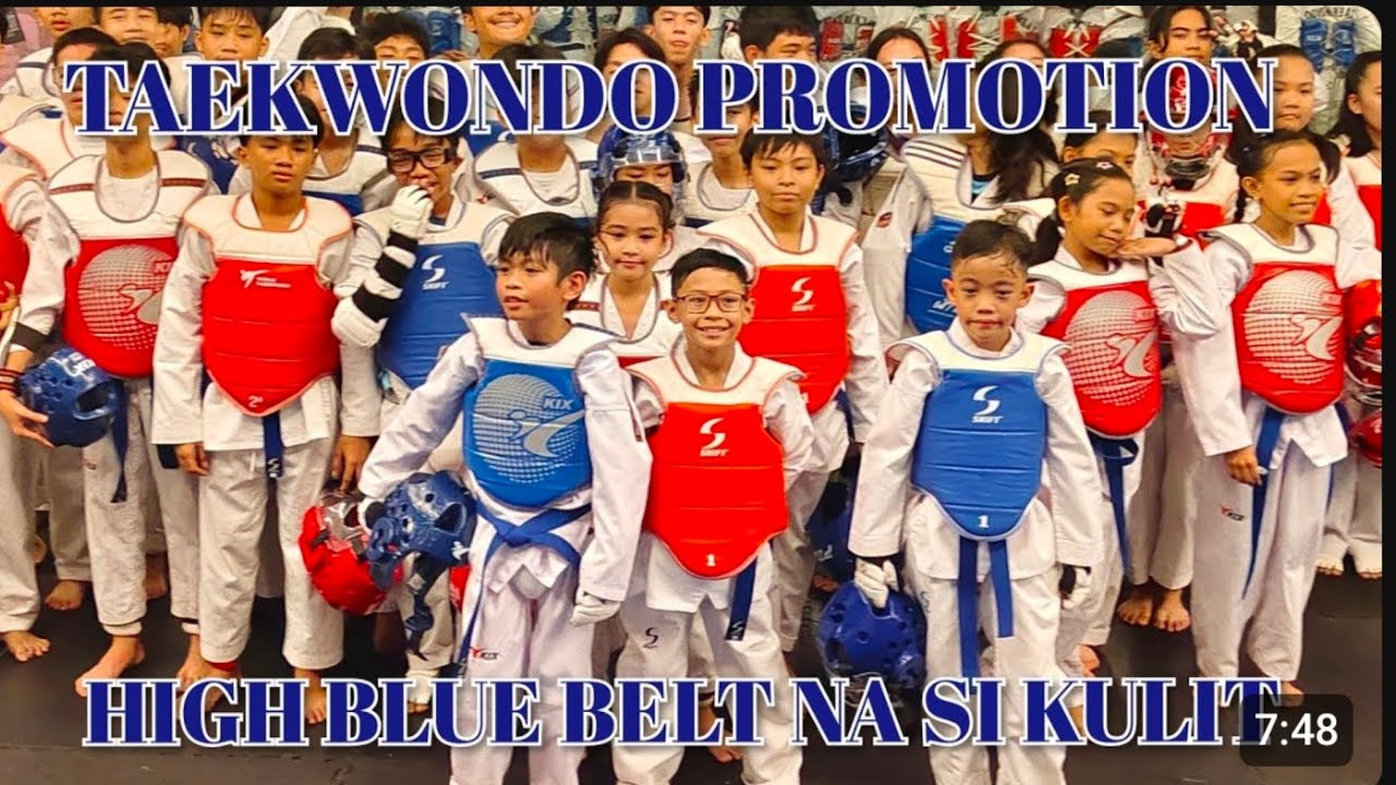 TAEKWONDO PROMOTION TEST | HIGH BLUE NA SI KULIT | TUTUBAN CENTER MALL 11/30/2024 | Andrez_ TKD