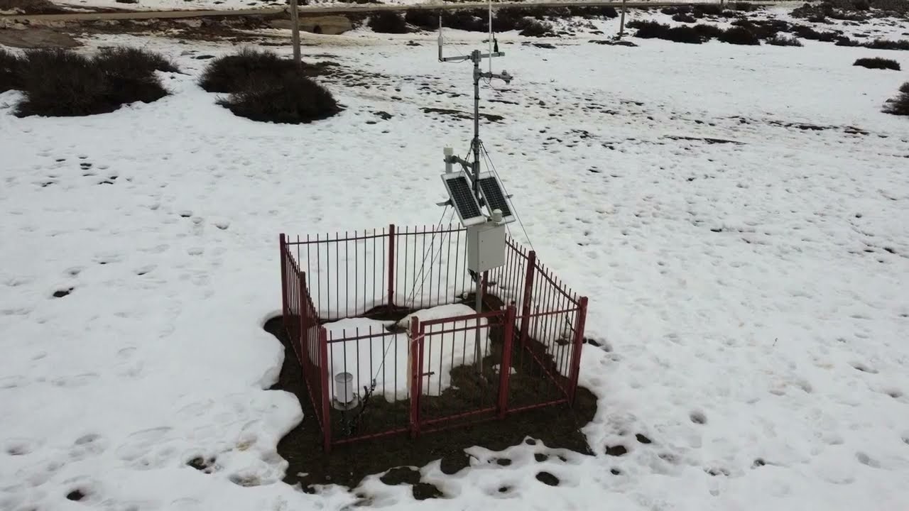 Ο χιονομετρικός σταθμός του Meteo Gr στον Ψηλορείτη
