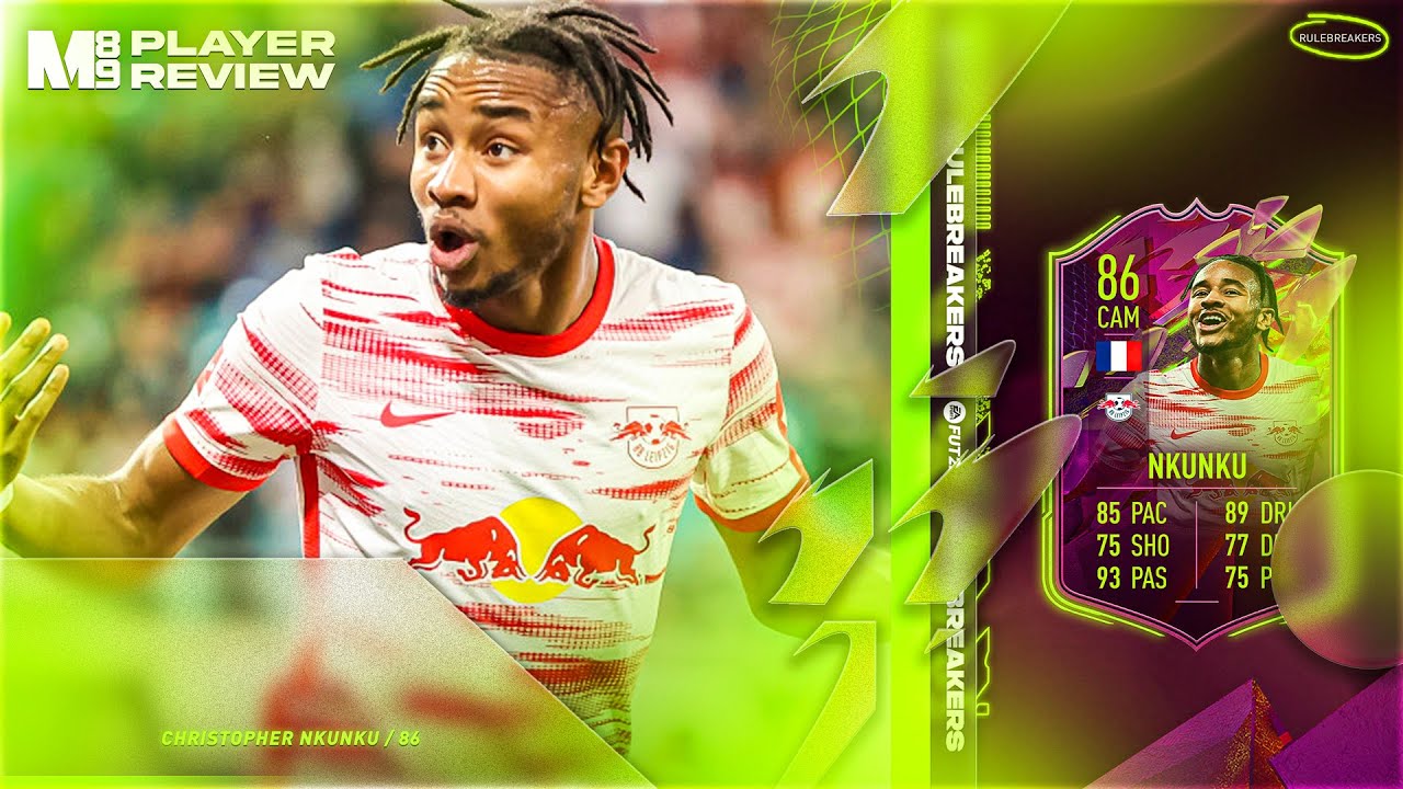 FIFA 22 RULEBREAKERS NKUNKU REVIEW | 86 RULEBREAKERS NKUNKU PLAYER REVIEW | FIFA 22 ULTIMATE TEAM