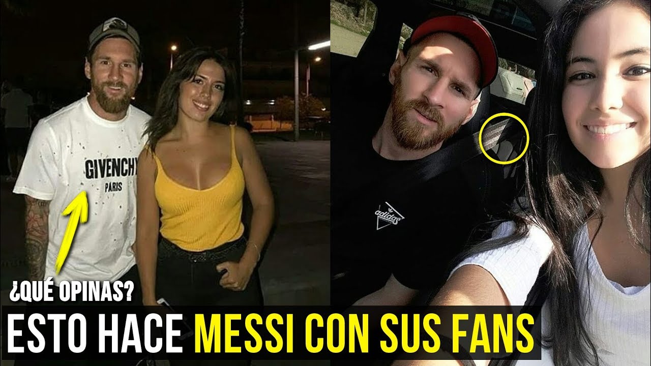 MIRA LO QUE HACE MESSI CON SUS FANS, ES UN CRACK FUERA DEL CAMPO