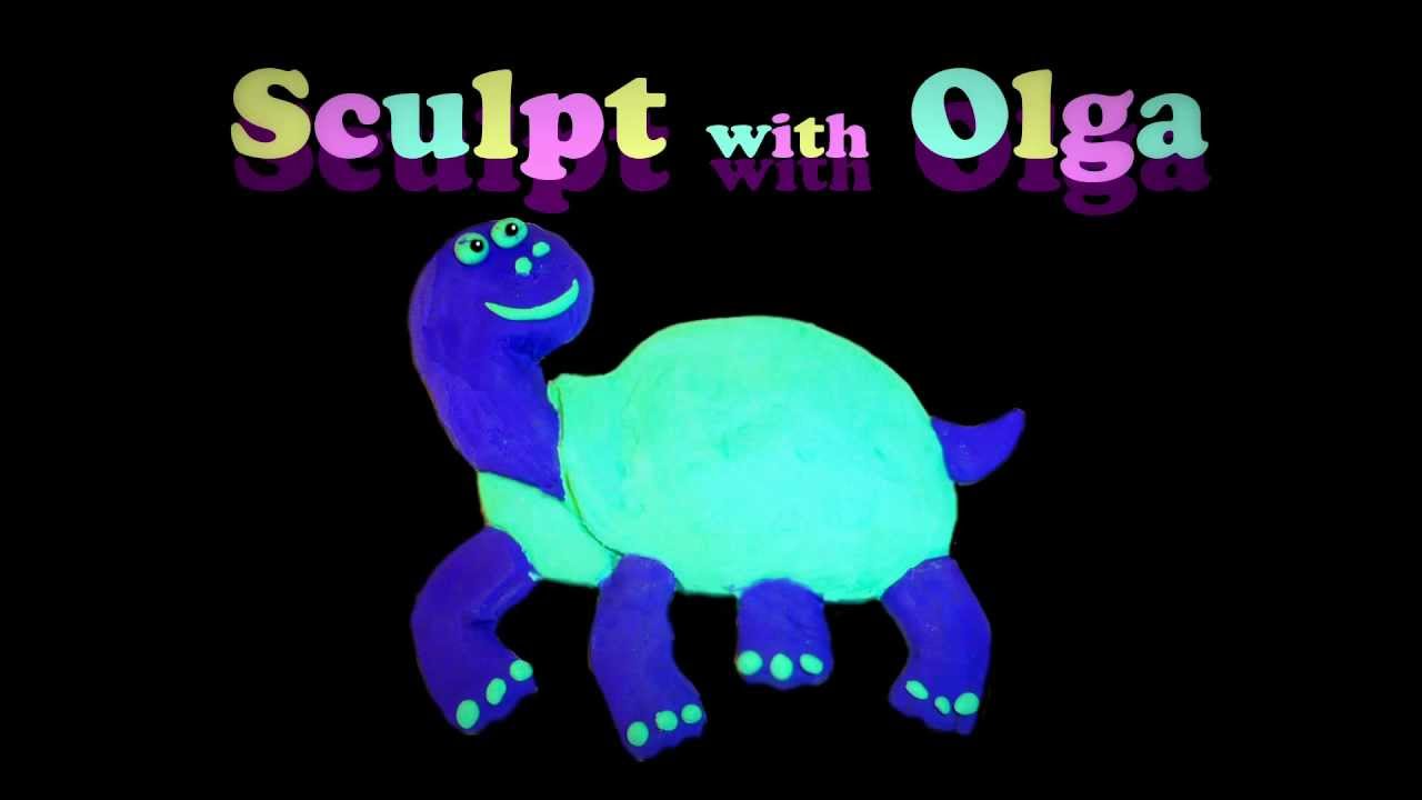 #8 Sculpt a Turtle. Preschool Clay Modeling. Пластилин для дошкольников. Искусство в детском саду.