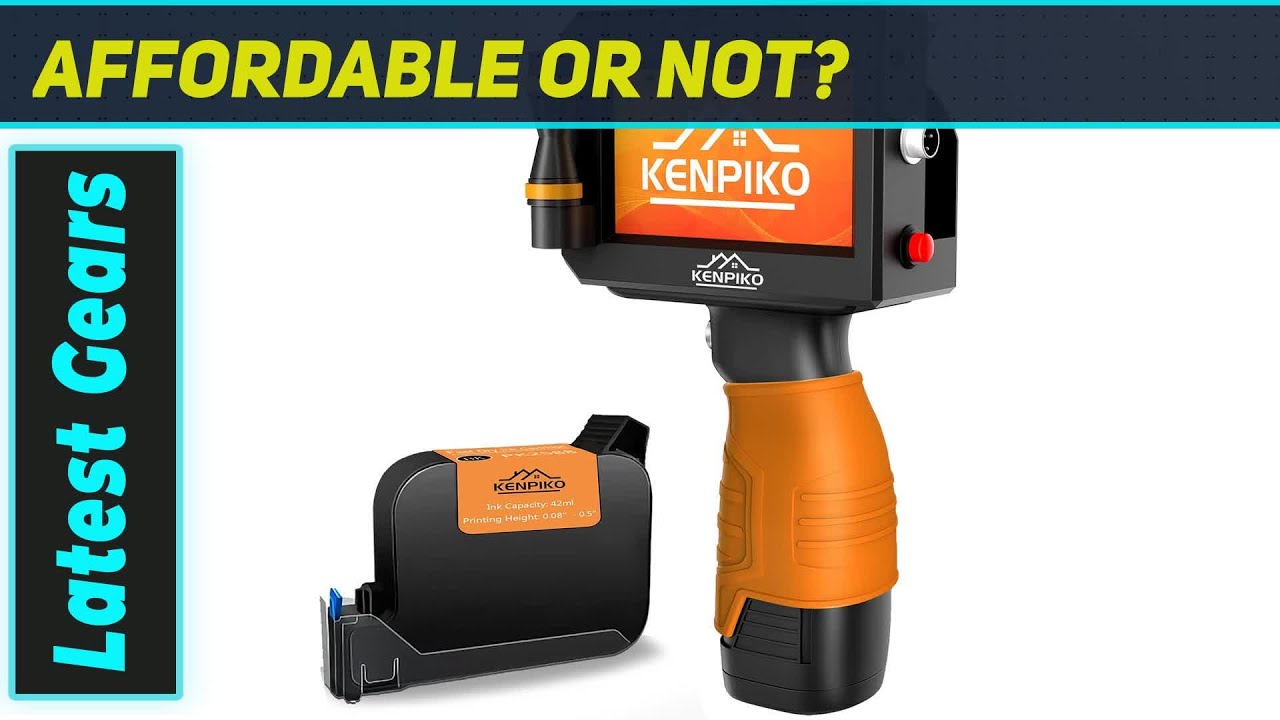 Best Handheld Inkjet Printer? Kenpiko Imprint Machine Test