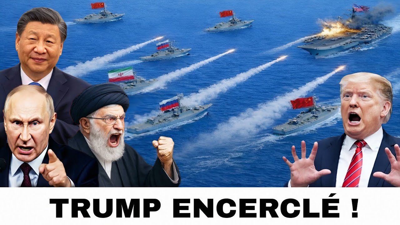 Coalition Russie–Iran–Chine : Washington recule, le détroit d’Ormuz verrouillé