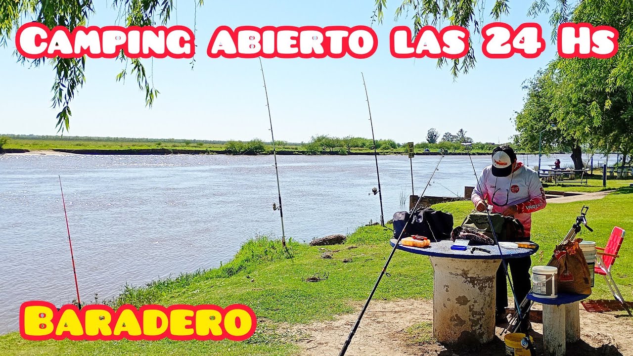 CAMPING LUZ Y FUERZA EN BARADERO, abierto las 24 Hs