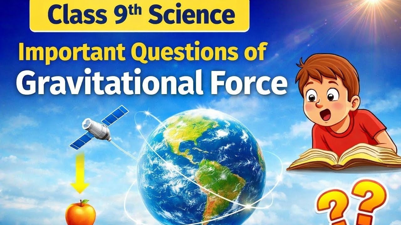 Class 9 Science Chapter Gravitation | Most Important Questions | Live Revision BY RAHUL SIR
