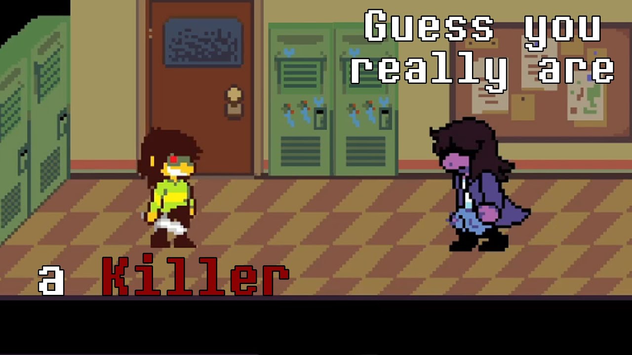 Ah yes, Evil Kris... Deltarune Kris vs Susie