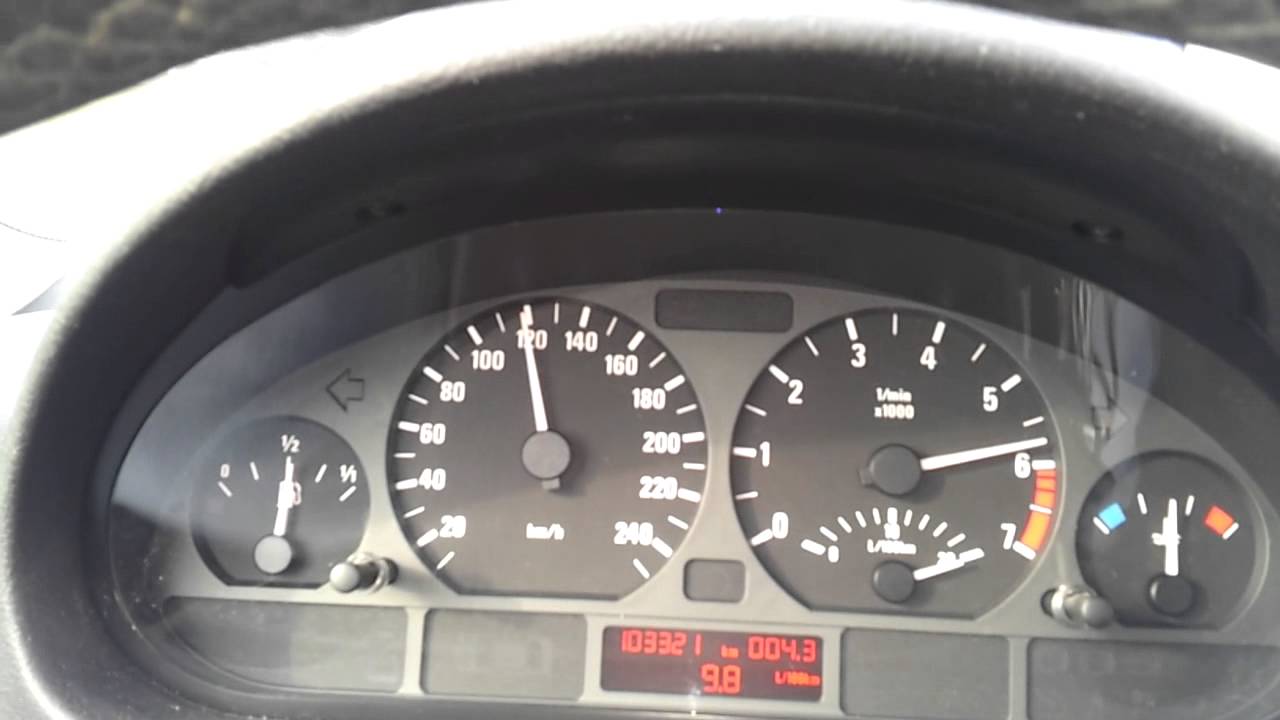 BMW 316i e46 116 ps Autobahn M&uuml;nchen