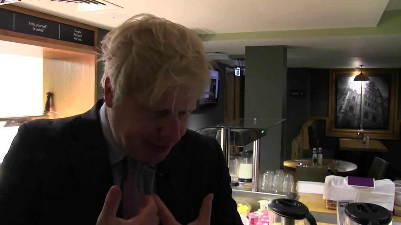 National Apprenticeship Week 2014: Boris Johnson works at Premier Inn