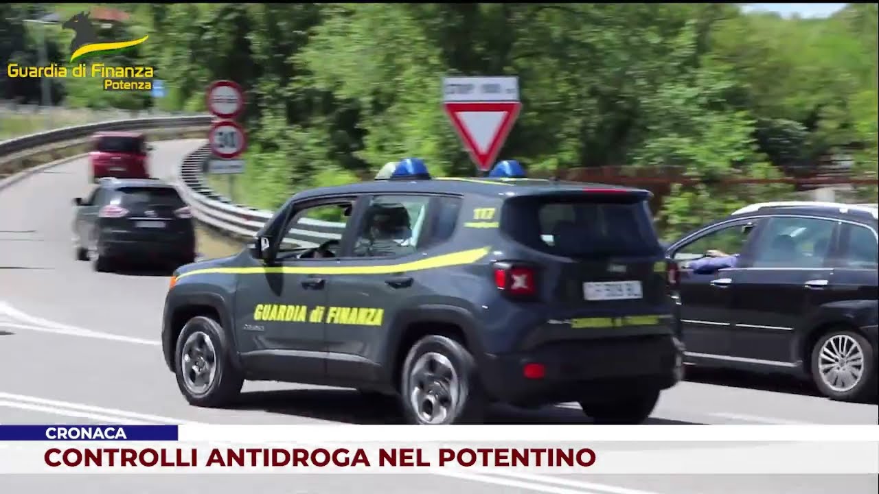 CRONACA. CONTROLLI ANTIDROGA NEL POTENTINO