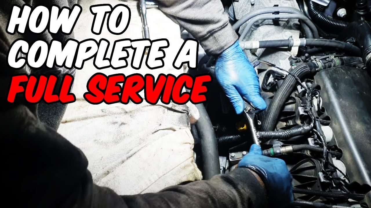 How To Complete A Full Service On A Freelander 2 part 7