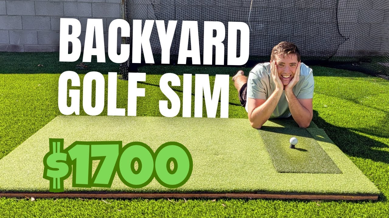 DIY Backyard Golf Simulator (Portable) for Less Than $1700