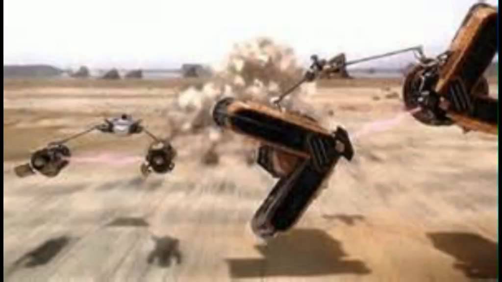 Star Wars: (TPM) Pod Race sound FX Whole Sequence