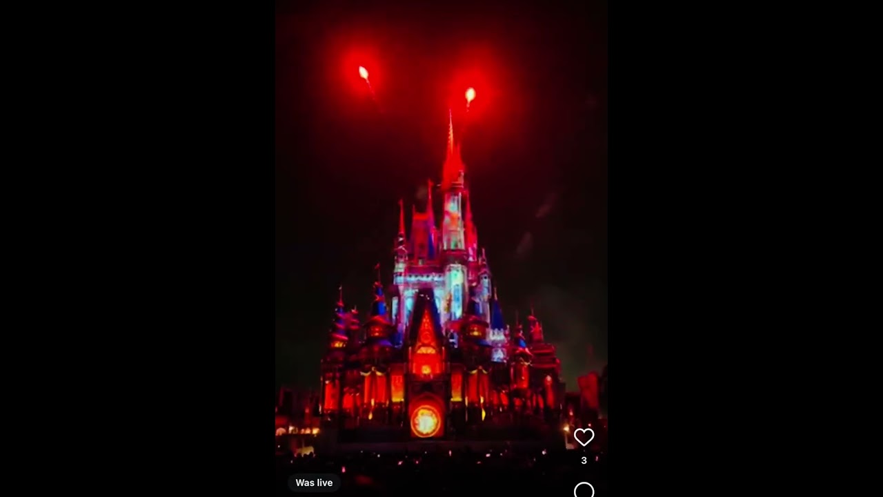 Magic Kingdom fireworks 2022