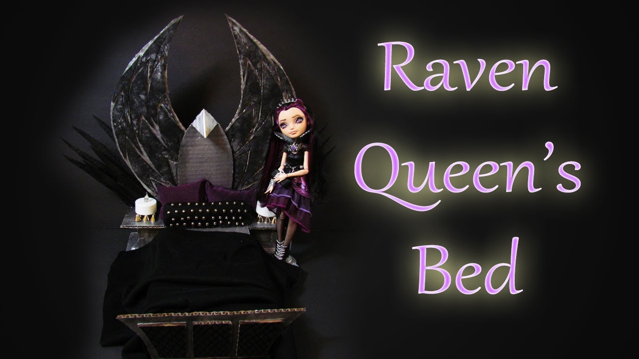 How to make a Raven Queen Bed [EVER AFTER HIGH]