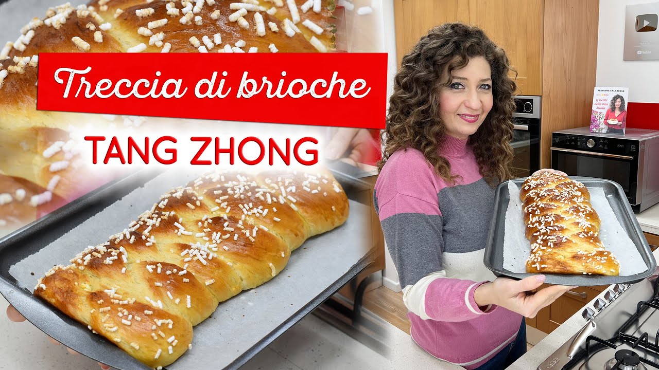 Treccia di brioche con metodo tang zhong: sofficissimo e si mantiene per giorni!