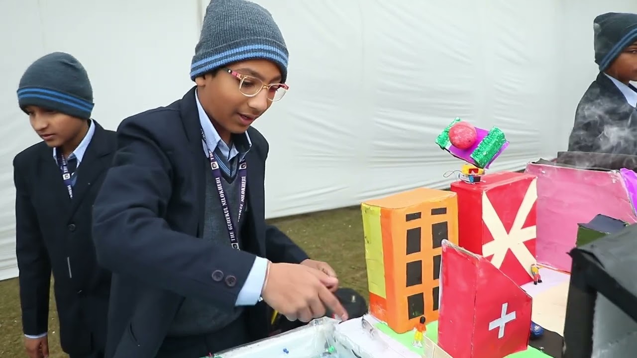 SCIENCE EXHIBITION THE GURUKUL NILOKHERI