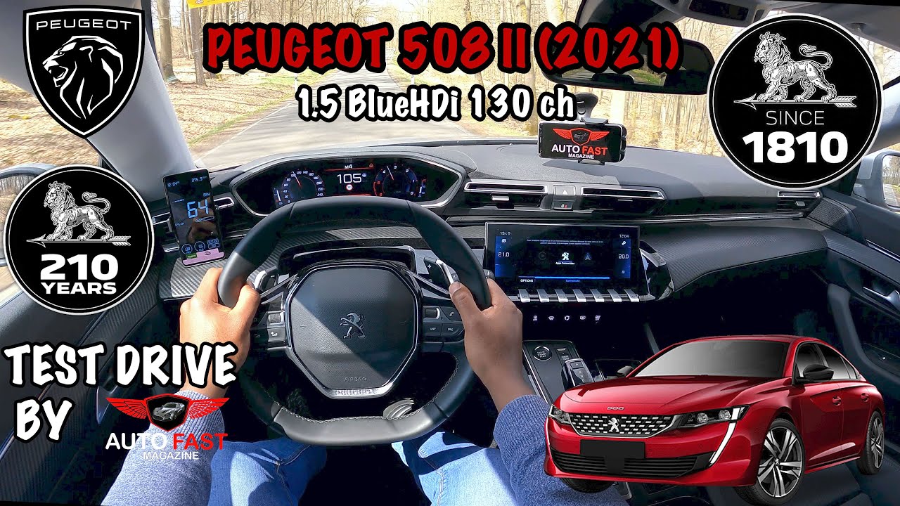 2021 Peugeot 508 BlueHDI 130 (Allure Pack) | POV Test Drive