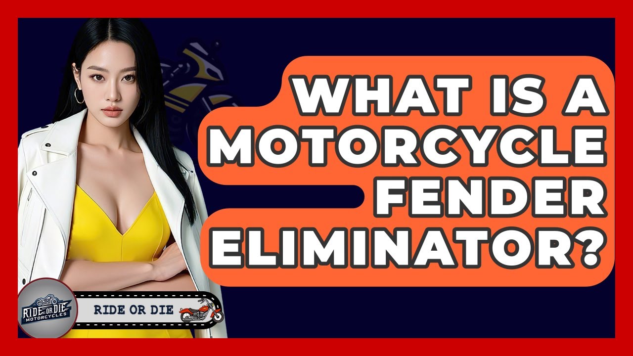 What Is A Motorcycle Fender Eliminator? - Ride or Die Motorcycles