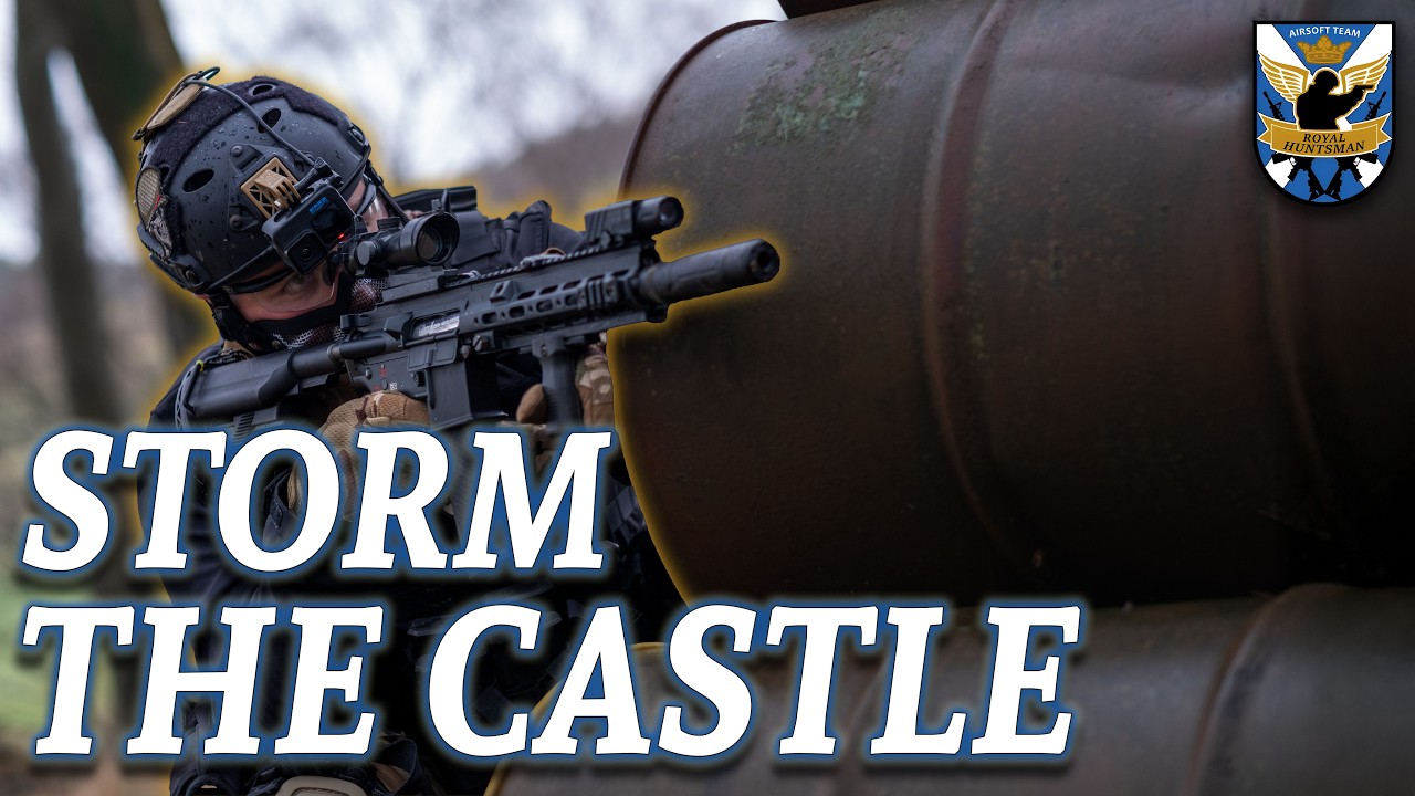 Storm The Castle Airsoft Gameplay&ndash; Area 66 | ROYAL HUNTSMAN