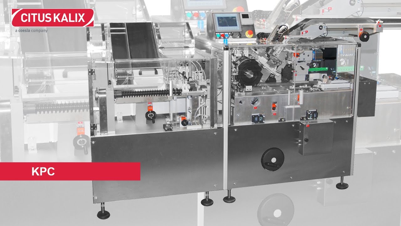 KPC - THE CARTONING MACHINE MADE FOR PERFUME SAMPLES!