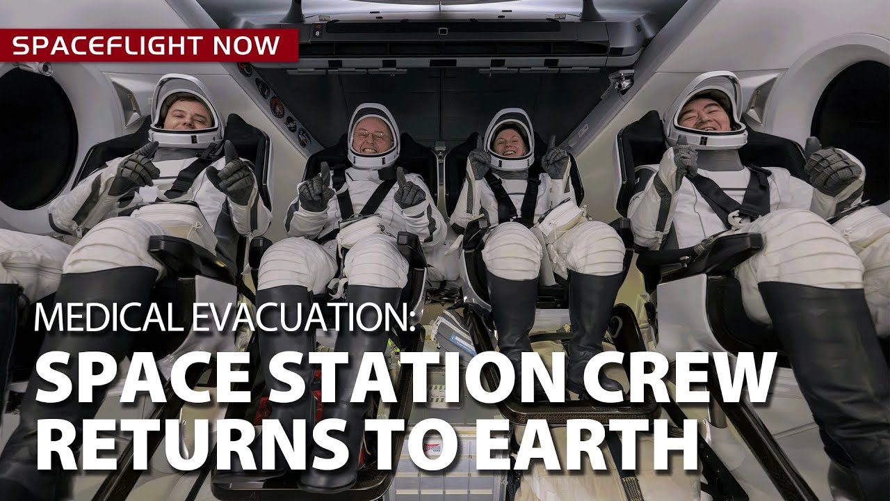 Космический корабль SpaceX Crew-11 вернулся на Землю, завершив первую медицинскую эвакуацию НАСА ...