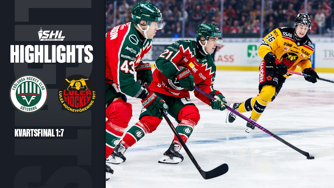 Fr&ouml;lunda vs Lule&aring; | 23 mars 2026 | Highlights