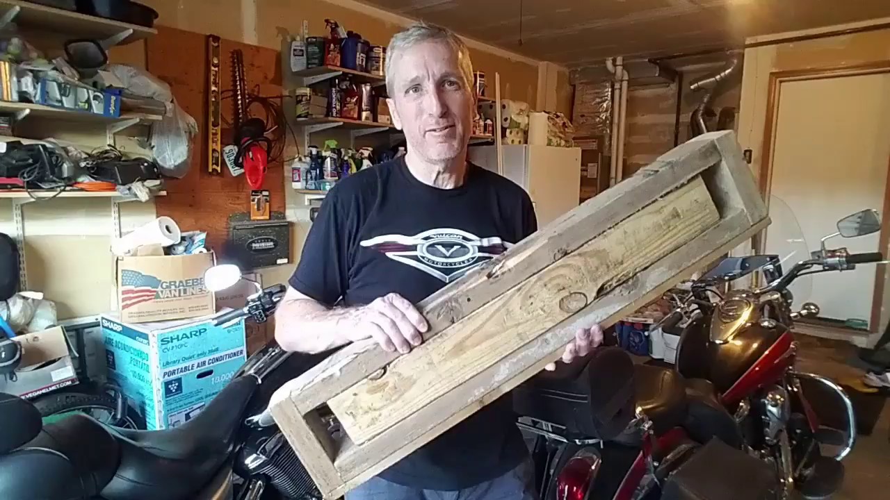 DIY motorcycle jack for Kawasaki Voyager & 900