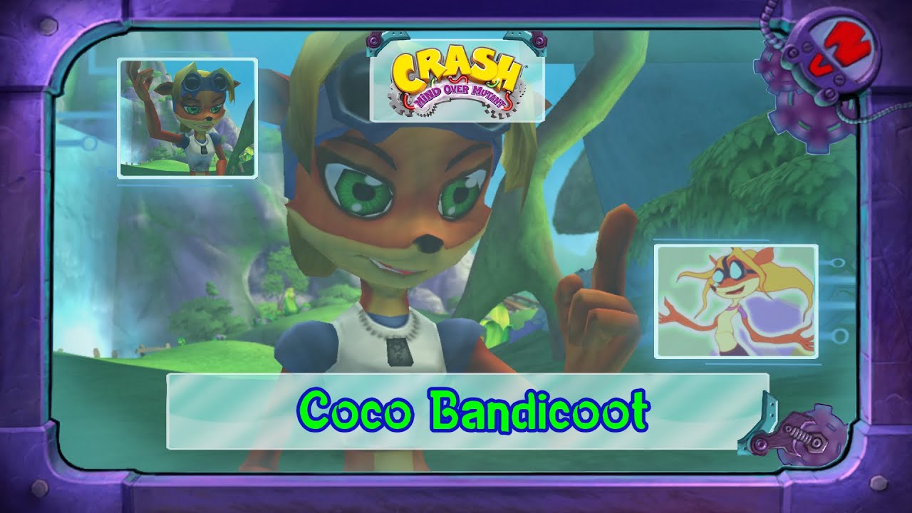 Crash: Mind over Mutant audio - Coco Bandicoot quotes