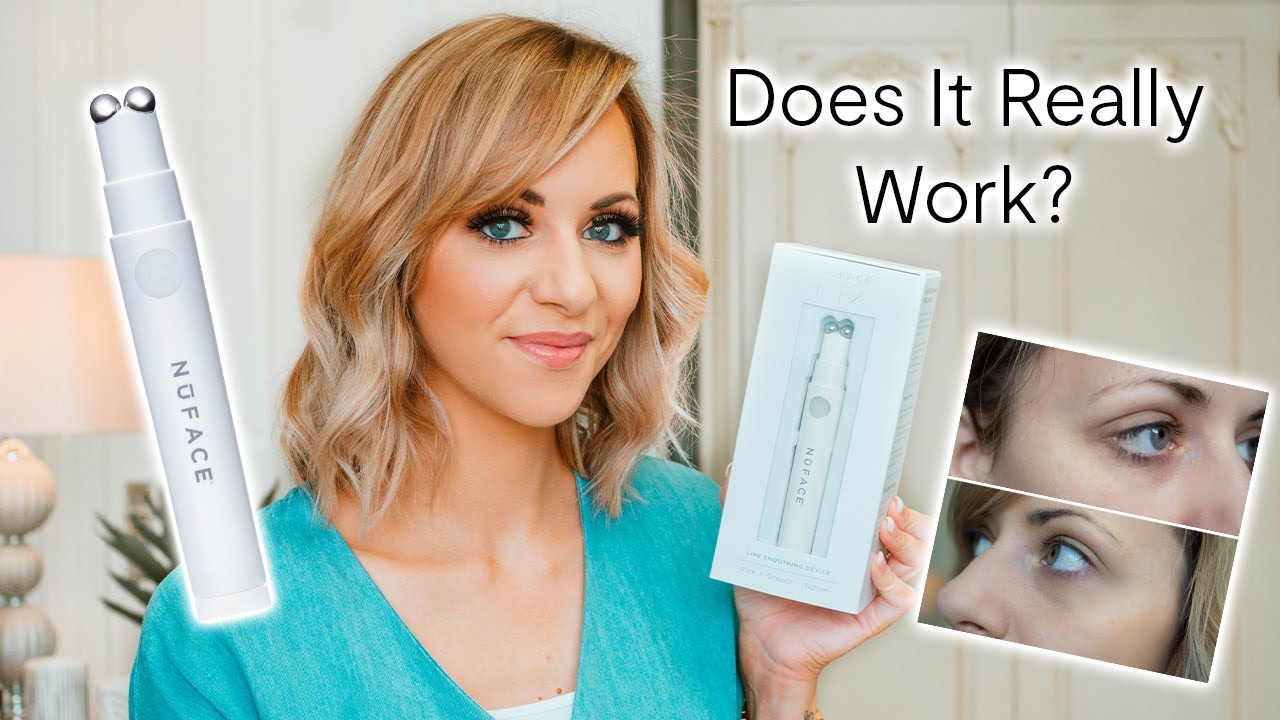NuFace Fix - Instant Line Smoothing Device *Does It Actually Work?* Real Time Demo (& 20% Discount!)